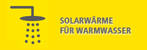 Solaranlagen für Warmwasser-Bereitung