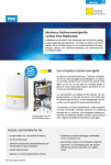 Produktinfoblatt PMI Gasheizung