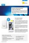 Produktinfoblatt PMA Gasheizung