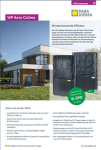 Produktinfoblatt WP Aero Calima