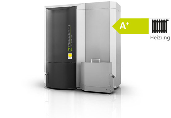 Pelletti Touch Pelletsheizung mit ERP Label