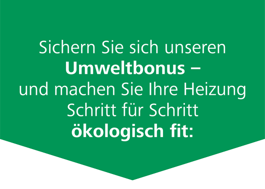 Umweltbonus für Sanierer