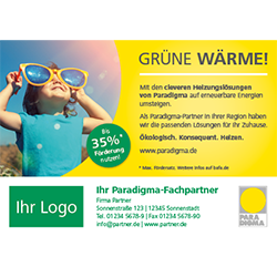 Anzeigenvorlagen | Paradigma