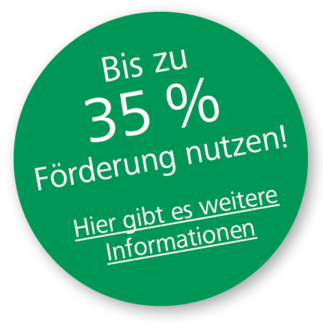 35% Förderung nutzen