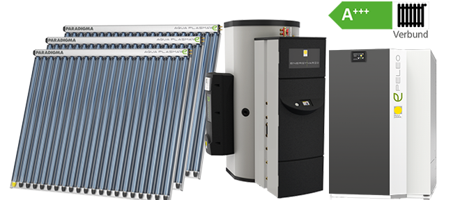 Paket PELEO 9 kW, ENERGY VARIO 1 HK, Aqua EXPRESSO III 1000, 3 x AQUA PLASMA 19/50