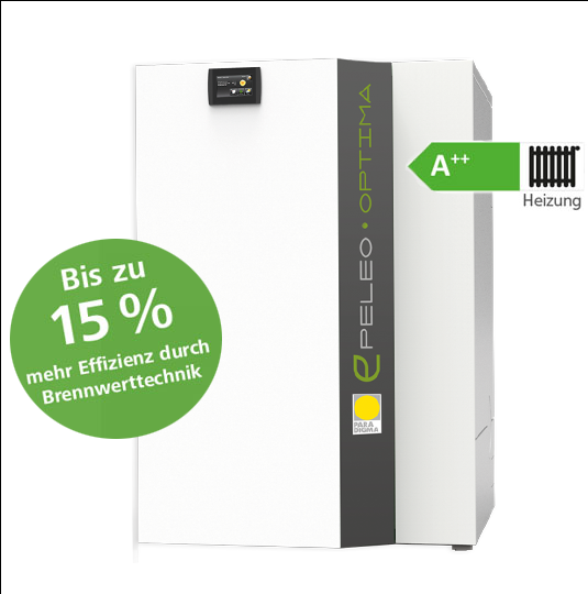 Pelletskessel mit A++ ERP Label