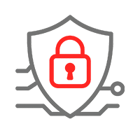 Icon Datensicherheit